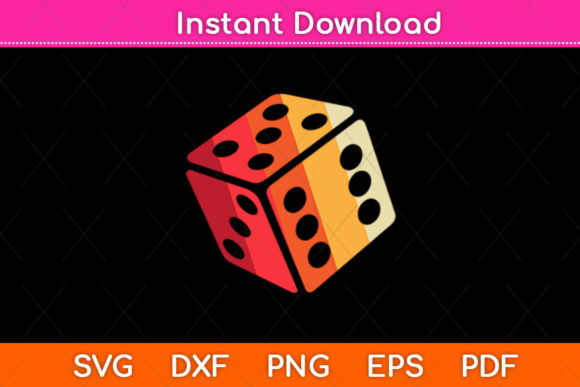 Board Game Dice RPG Graphics for Craft Creations