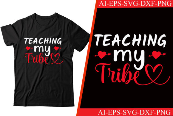 Teaching My Tribe T-shirt Design – A Graphics Asset for Crafts and Creative Brands