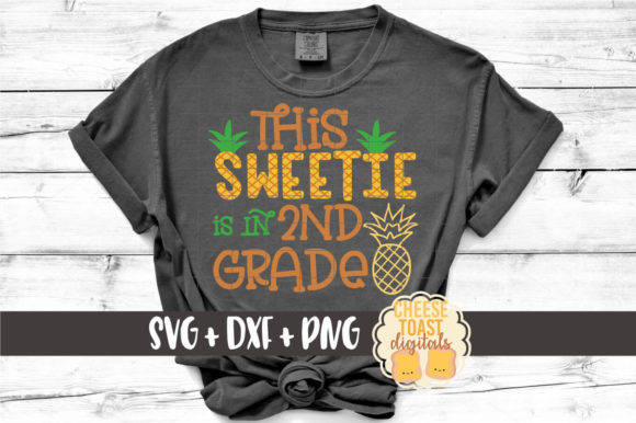 This Sweet is in 2nd Grade: A Graphic Design Asset for Crafts and Creative Projects